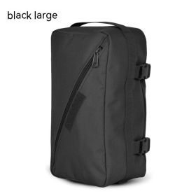Multifunctional Storage Cycling Portable Travel Bag (Option: Black Large)