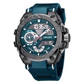 Alloy Watch Men's Multifunctional Waterproof (Color: Green)