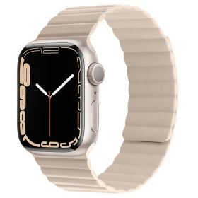 Double-sided Magnetic Absorption IWatch Strap (Option: Official starlight color-42or44or45mm)